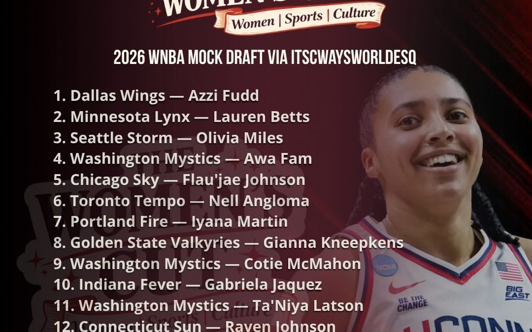 2026 WNBA Mock Draft